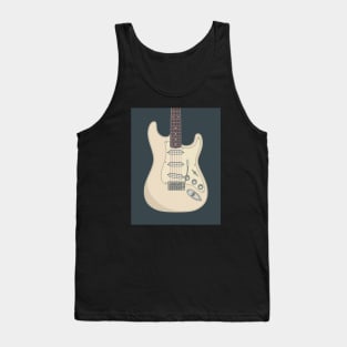 Olympic White Strat Guitar Tank Top